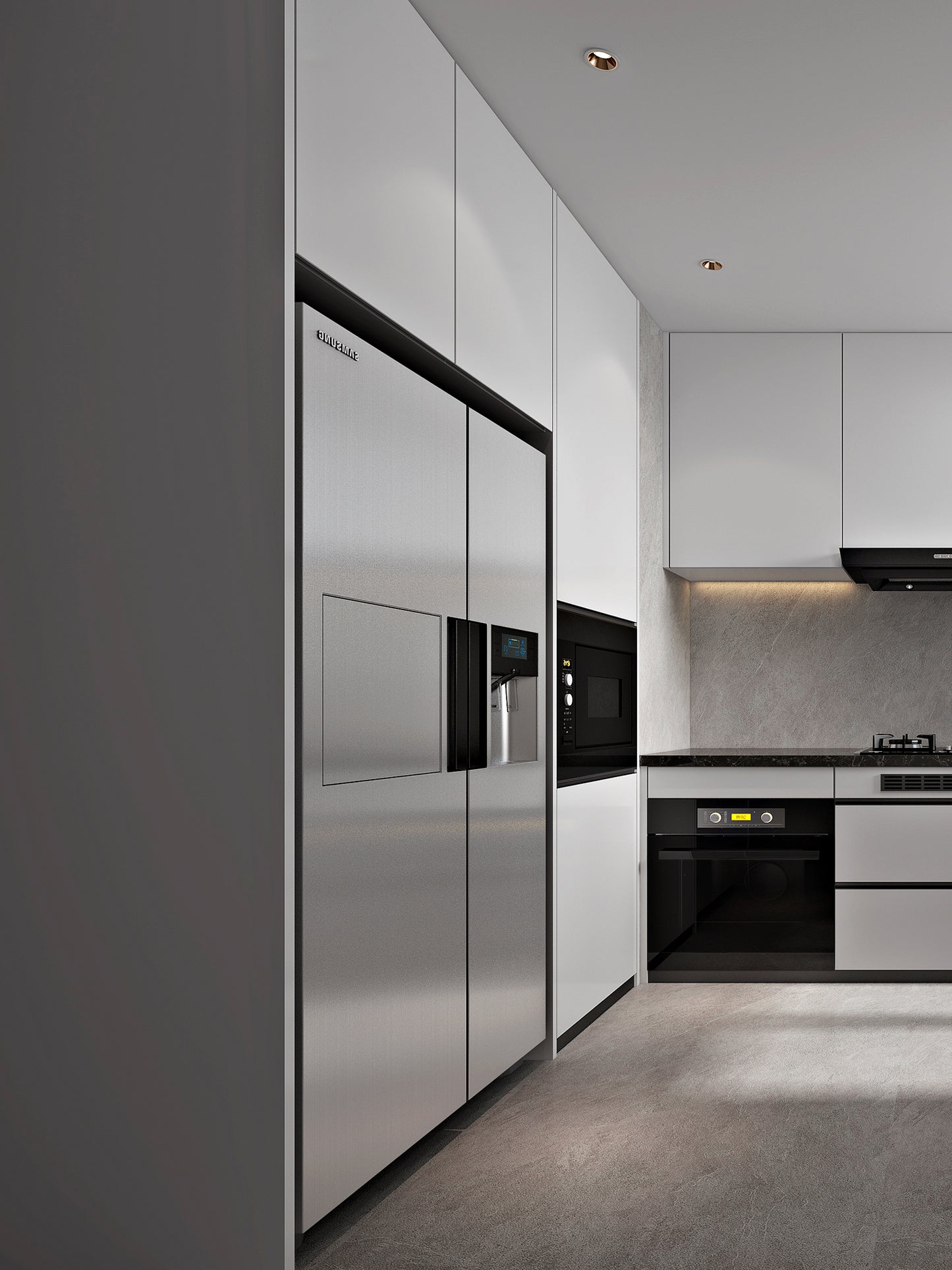 Vefon high end luxury rta modular modern design kitchen cabinet